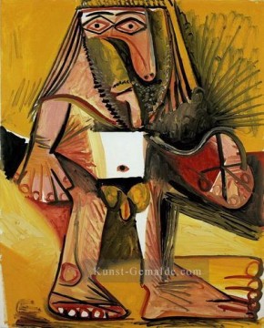  debout - Homme nu debout 1971 Kubismus